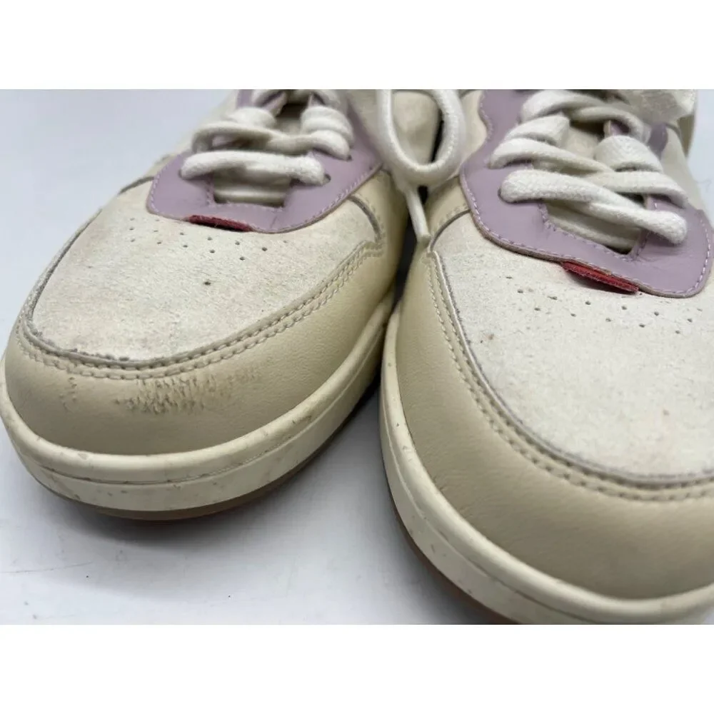 Madewell Women Court Color Block Leather Sneakers Size 8